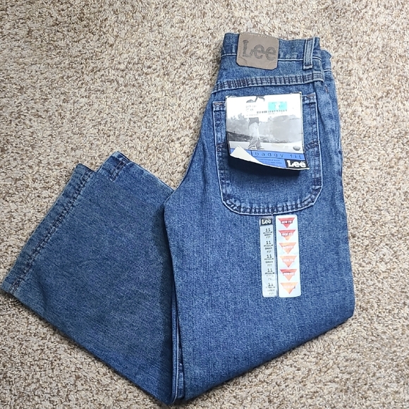 🎯5 For $25🎯Lee Blue Relaxed Fit Jeans - Picture 1 of 10